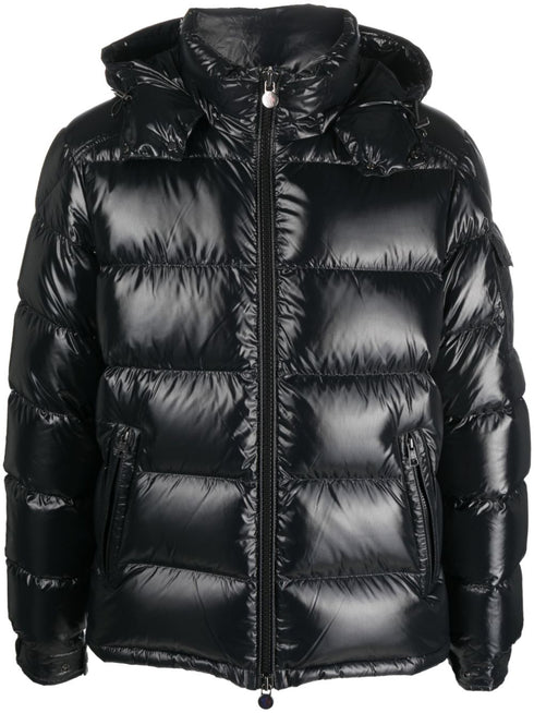 Maya zip-up padded hooded jacket