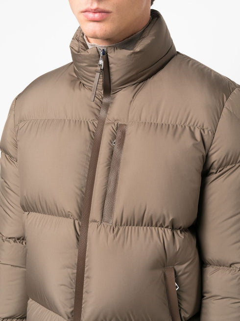 Besbre feather-down puffer jacket
