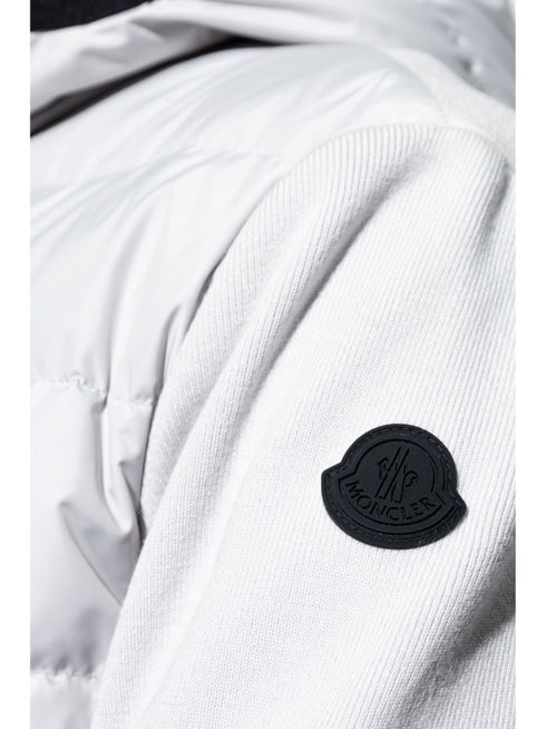 padded zip-up hoodie