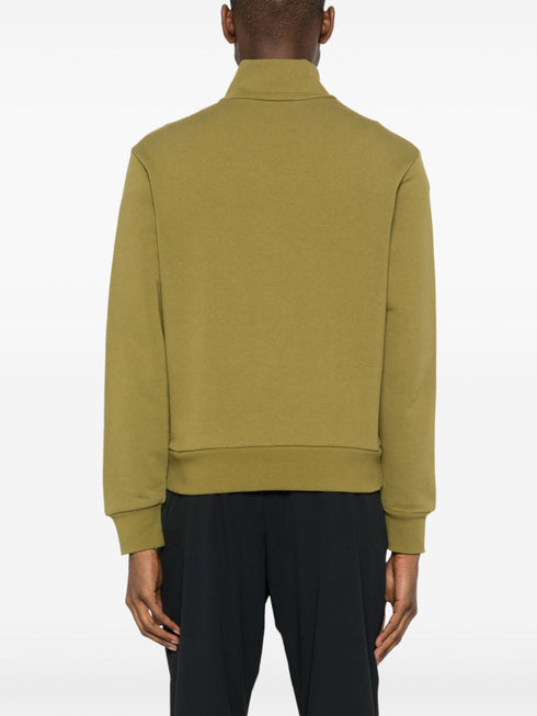 appliqué-logo cotton sweatshirt