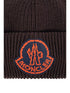 logo-patch wool beanie