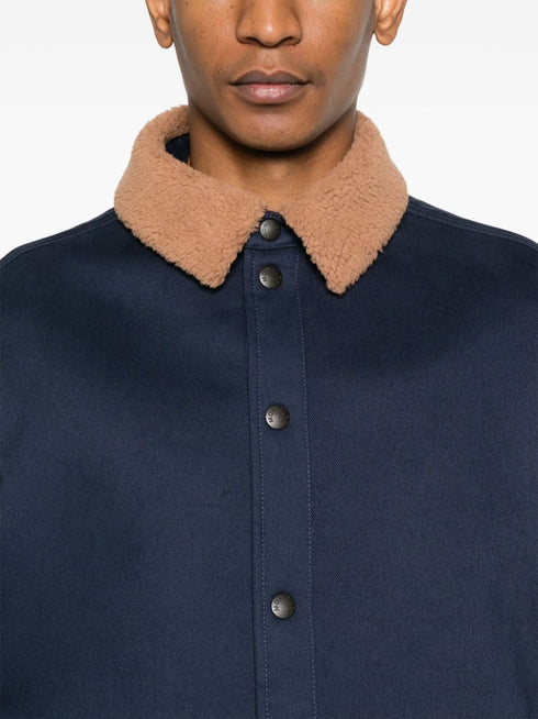 teddy-collar jacket