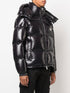 high-shine padded jacket