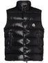 Tibb logo-patch padded gilet