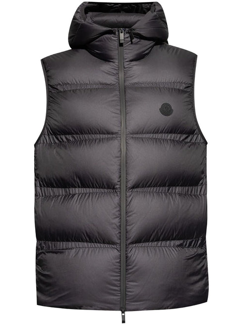 hooded gilet