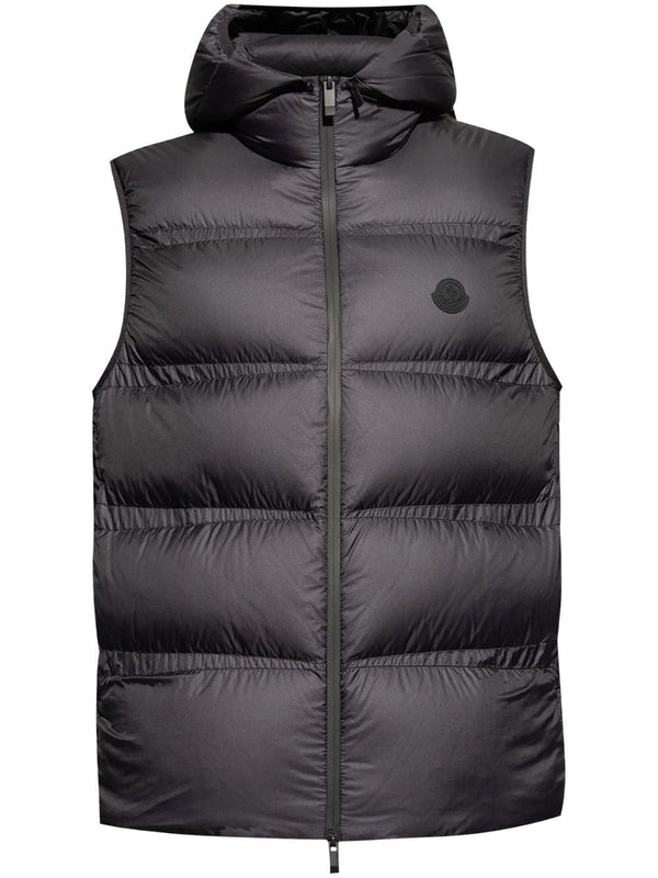 hooded gilet