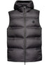 hooded gilet