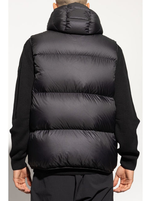 hooded gilet