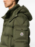 logo-patch padded jacket