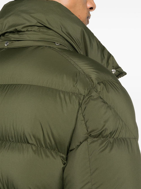 logo-patch padded jacket