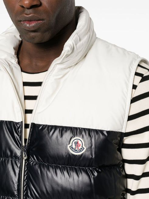 Cerces two-tone padded gilet