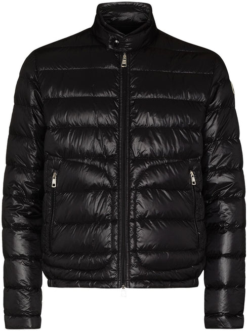 padded zip-front jacket
