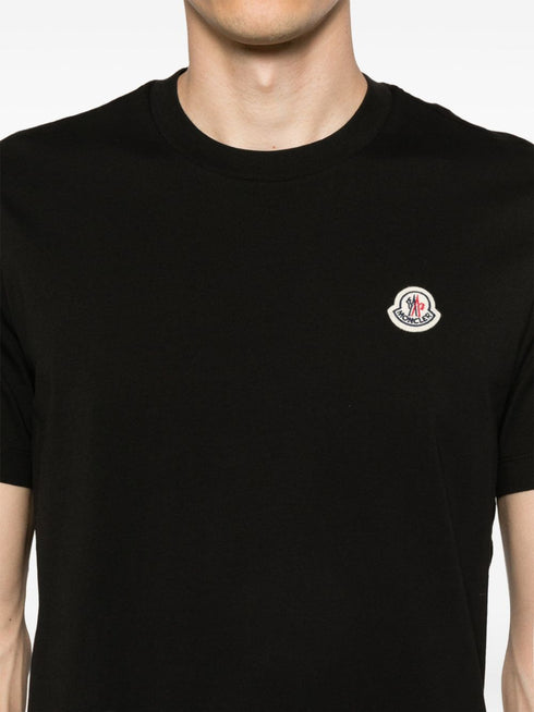 logo-patch cotton T-shirts (pack of three)