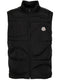 logo-patch padded gilet