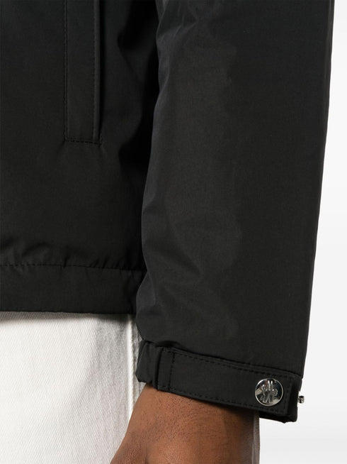 hooded down-feather puffer jacket