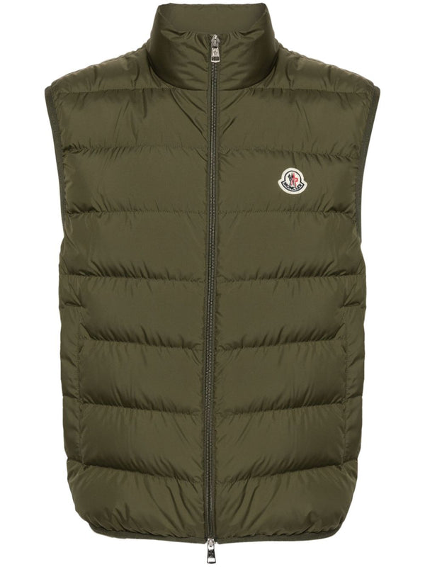 Contrin padded gilet