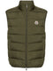 Contrin padded gilet
