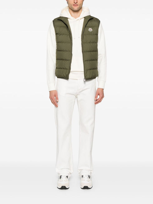 Contrin padded gilet
