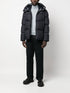 Damavand shine-panelled padded jacket