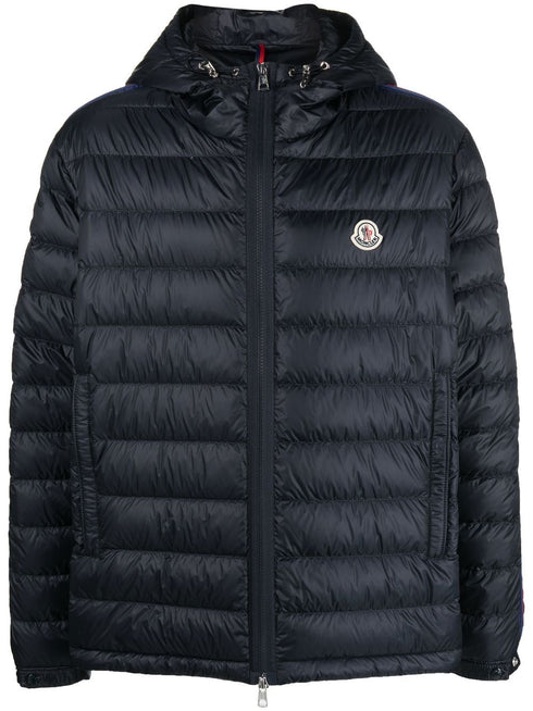 Agout logo-patch puffer jacket