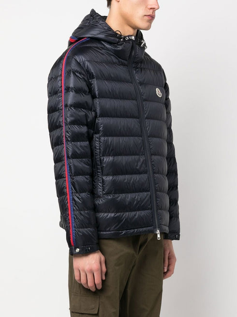 Agout logo-patch puffer jacket