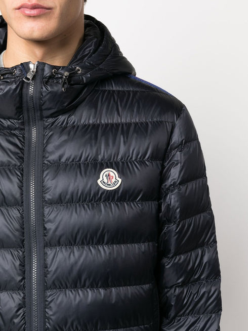 Agout logo-patch puffer jacket