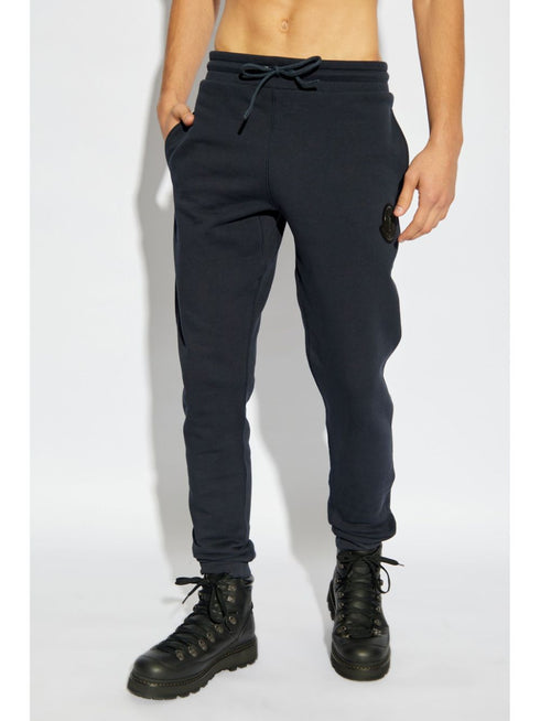 logo patch track pants