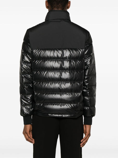 Coyers concealed-hood down jacket