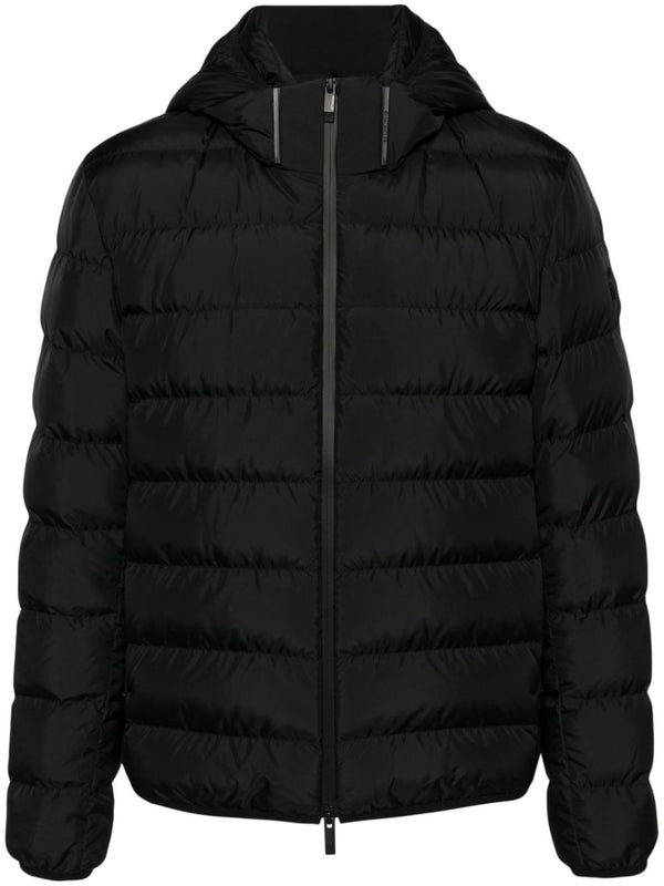detachable-hood puffer jacket