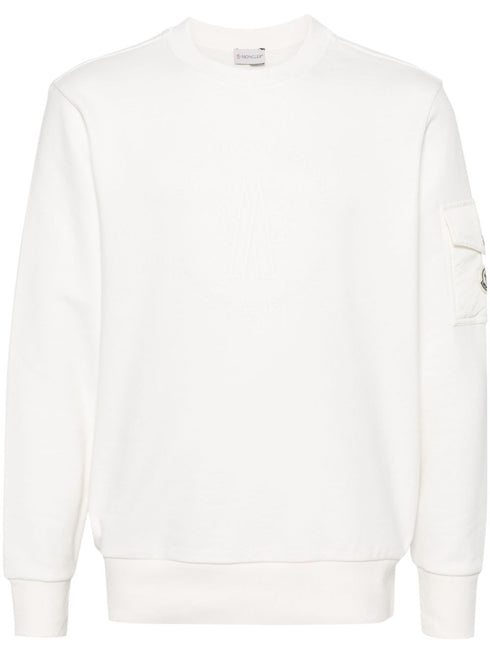 logo-appliqué sweatshirt