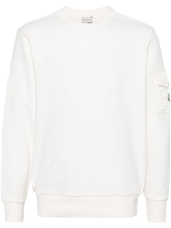 logo-appliqué sweatshirt