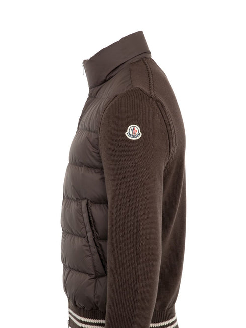 logo-appliqué jacket