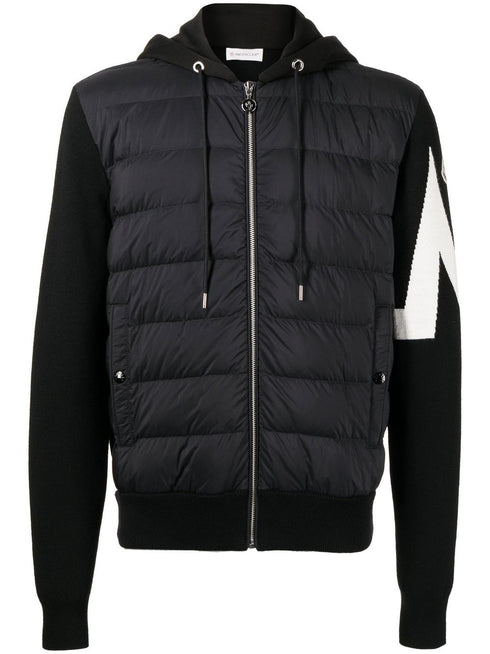 padded hooded jacket