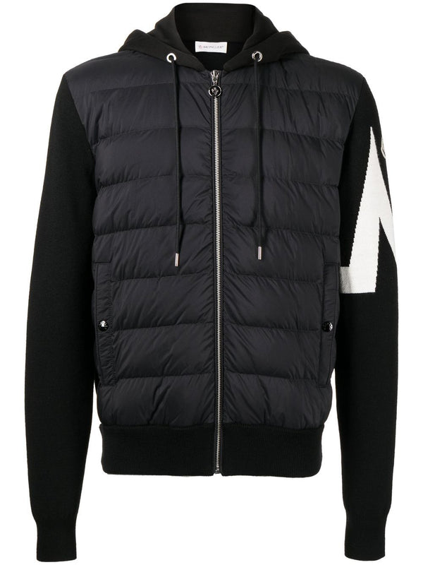 padded hooded jacket