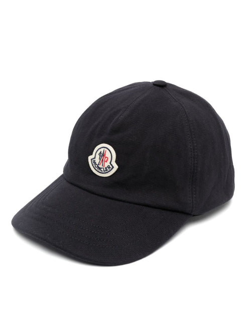 logo-patch cotton cap