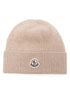 logo-patch beanie hat