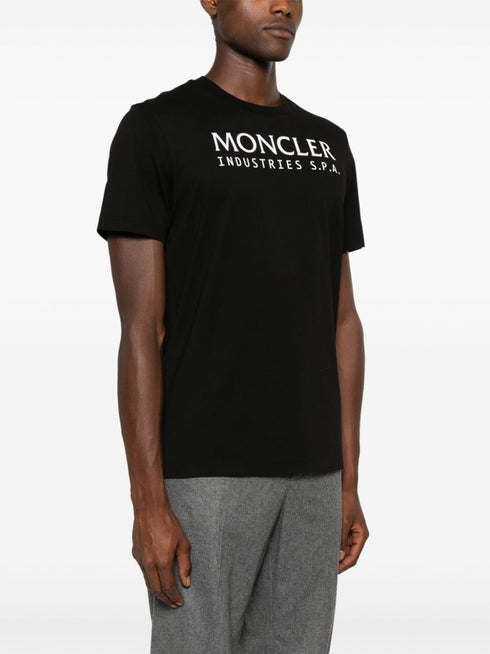 logo-print cotton T-shirt