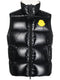 logo-patch padded gilet