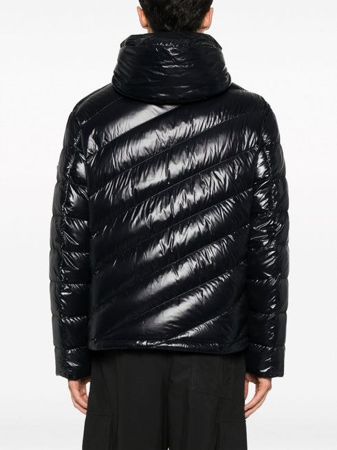 Shama logo-print quilted puffer jacket