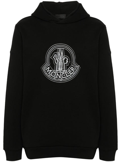 logo-print hoodie