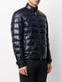 high-neck quilted jacket