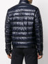 high-neck quilted jacket