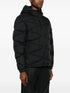 quilted hooded puffer jacket