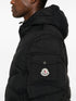 quilted hooded puffer jacket