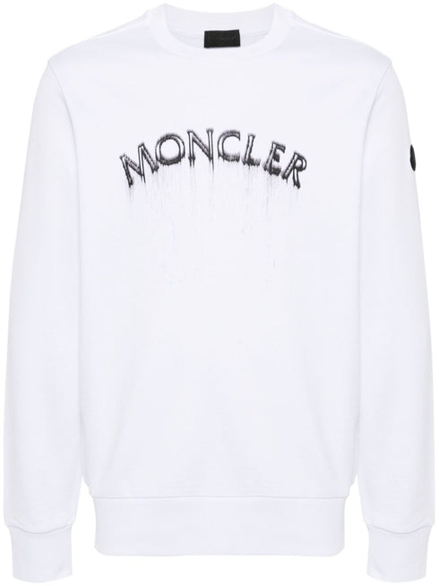 logo-print cotton sweatshirt