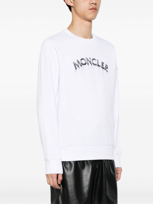 logo-print cotton sweatshirt