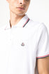 logo-patch short-sleeve polo shirt