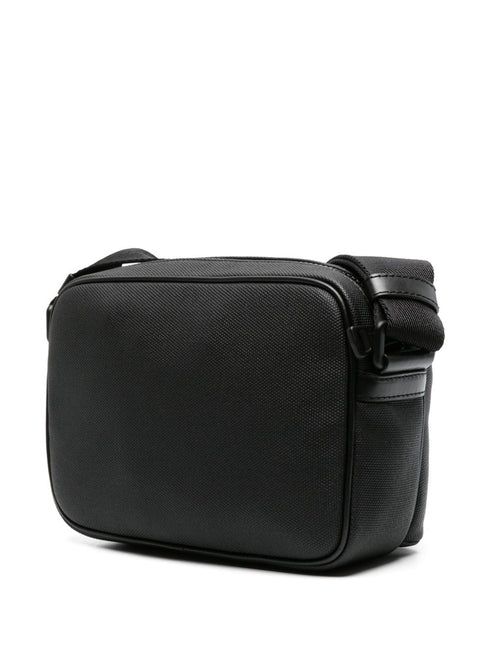 Nakoa logo-patch messenger bag