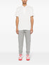 logo-patch cotton track trousers