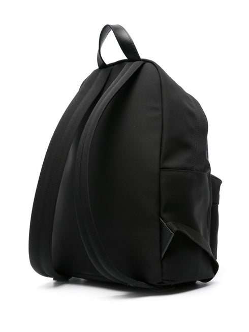 Pierrick rubberised-logo backpack